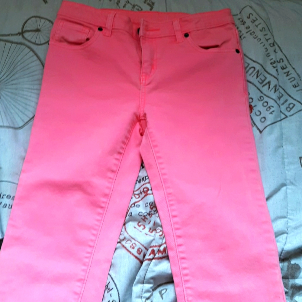 Pink jeans